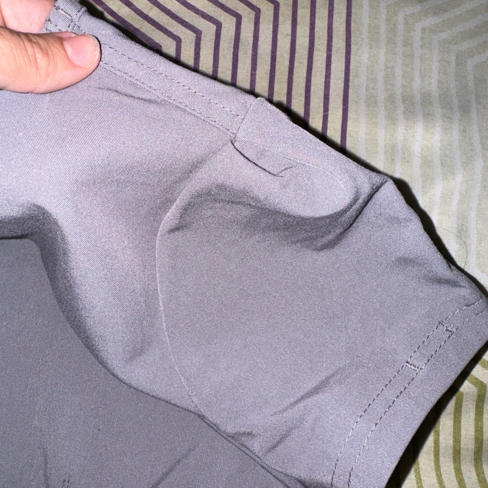 Gray scrub top - Picture 8 of 9